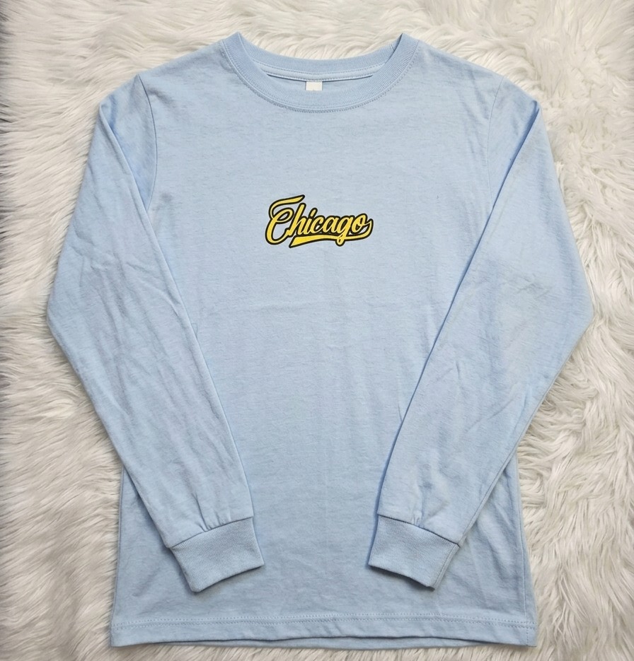 CAMISETA MANGAS LARGAS ESTANPADAS NIÑO