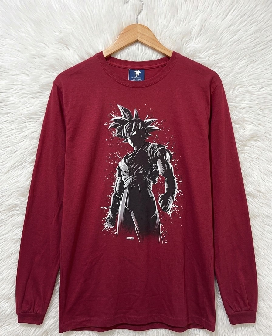 CAMISETA MANGAS LARGAS ESTAMPADA (H)